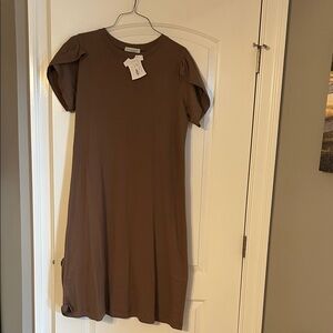 Chic Brown Maxi Dress